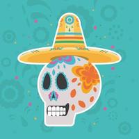 day of the dead culture vector