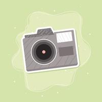 icono de fotografía de cámara vector