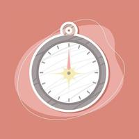 compass orientation icon vector