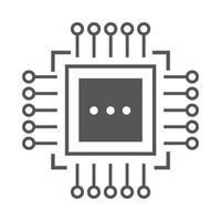 electronic circuit tech vector
