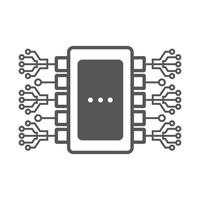 electronic circuit structure vector