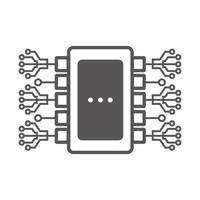 electronic circuit structure vector