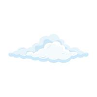 simple cloud icon vector