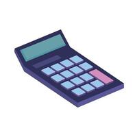 calculator math digital device vector