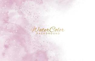 Abstract colorful watercolor for background. vector