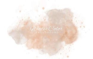 Abstract colorful watercolor for background. vector