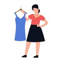 Readymade Dress Concepts vector