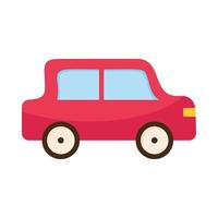 red car toy vector