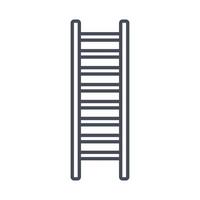 construction ladder icon vector