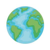 world planet earth vector