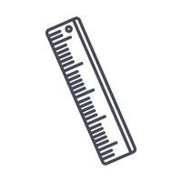 ruler tool icon vector