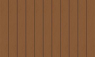 Realistic brown wood plank with dim light background vector