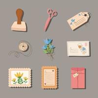 icons for correspondence vector