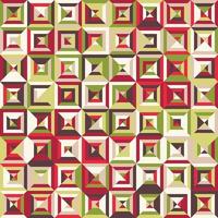 Seamless rectangle geometric pattern. vector