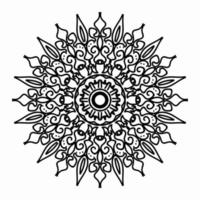 decorative concept abstract mandala illustration. vector