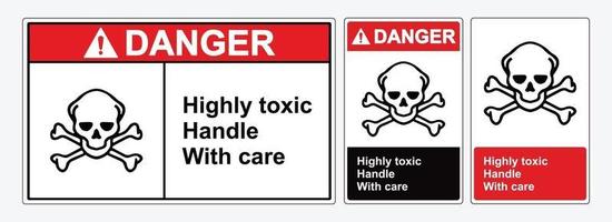 Highly Toxic Handle With Care