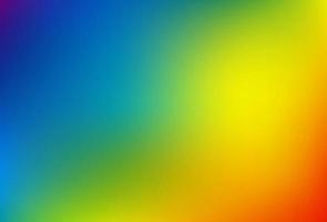Gradient mesh blurred background in soft rainbow colors. vector