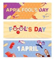 Fools Day Horizontal Banners