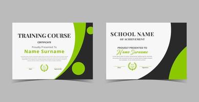 Professional diploma certificate template,Certificate of Appreciation template, certificate of achievement, awards diploma template vector