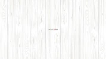 White wood pattern and texture for background. Vector. vector