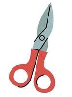 medical scissor tool vector