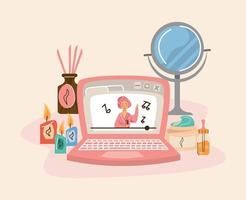 home spa online vector