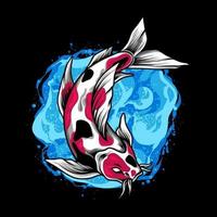 Koi Fish Illustration vector