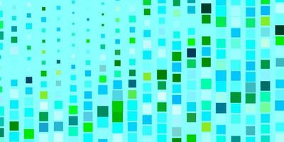 Light Blue, Green vector background with rectangles.