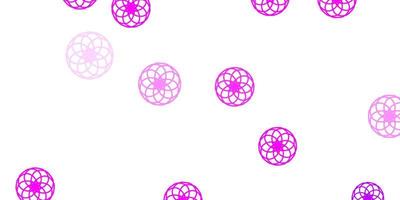 Light Purple, Pink vector layout with circle shapes.