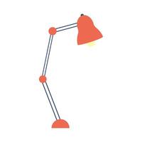 lamp desk light isolated icon vector