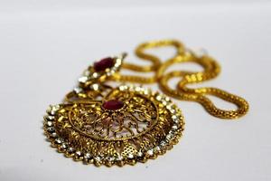 Antique, Women'S, Jewelry, Necklace, Golden Necklace
