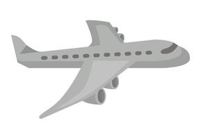 airplane flying travel vector