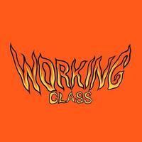 Working Class Typeface vector