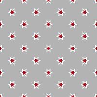 seamless pattern with stars depicted on grey surface. vector illustration