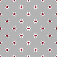 seamless pattern with stars depicted on grey surface. vector illustration