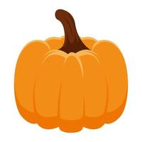 icono de calabaza de otoño vector