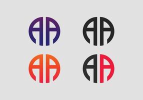 M initial letter logo vector template Creative modern monogram Circle logo