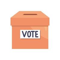 ballot box icon vector