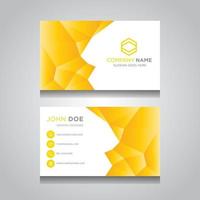 Vector Modern Creative and Clean Business Card Template