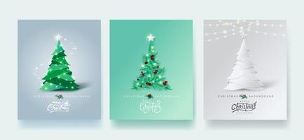 Happy New Year and Merry Christmas banner vector