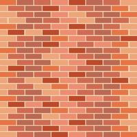 orange bricks wall background vector