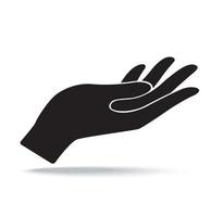 hands holding design vector hands  logo vector