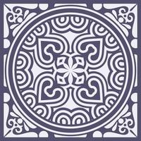 ornamental pattern border Design Template vector