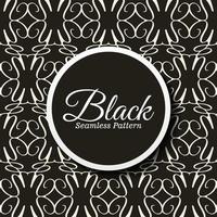 dark ethnic seamless pattern template vector