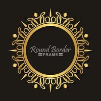 luxury ornament pattern circle design vector