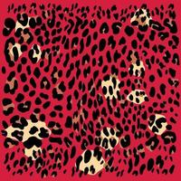 vector de estampado de leopardo