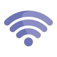 icono de señal wifi vector