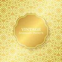 Luxury ornament pattern design background vector