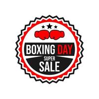 graphic design illustration to commemorate world boxing day, for all your design needs, vector file in eps format