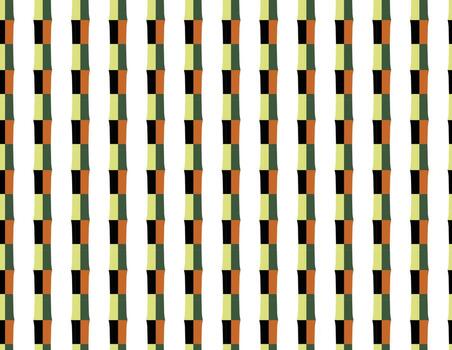 Vector seamless pattern, abstract texture background, repeating tiles, five colors